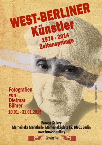 Poster Dietmar Bührer Ausstellung