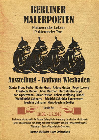 Poster Malerpoeten Wiesbaden